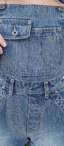 Silver Jeans overalls, size 0